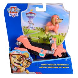 PAT' PATROUILLE - MOTO DE SAUVETAGE DE LIBERTY AVEC FIGURINE